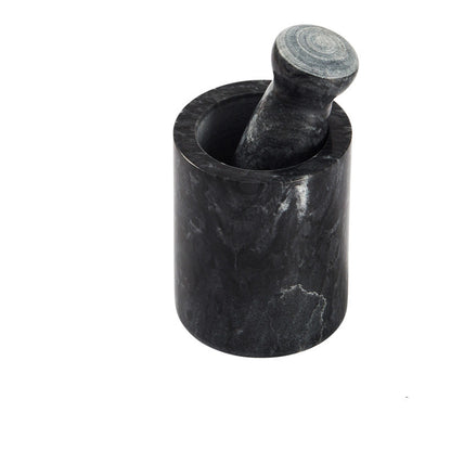 Manual Stone Mortar and Pestle Set in Marble and Granite