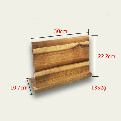 Solid Wood Magnetic Knife Holder