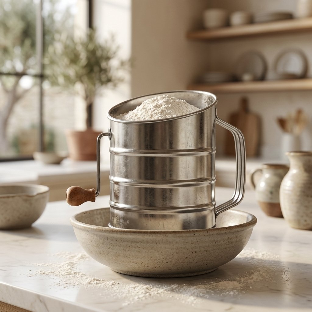 Bellemain 3 Cup Rotary Flour Sifter