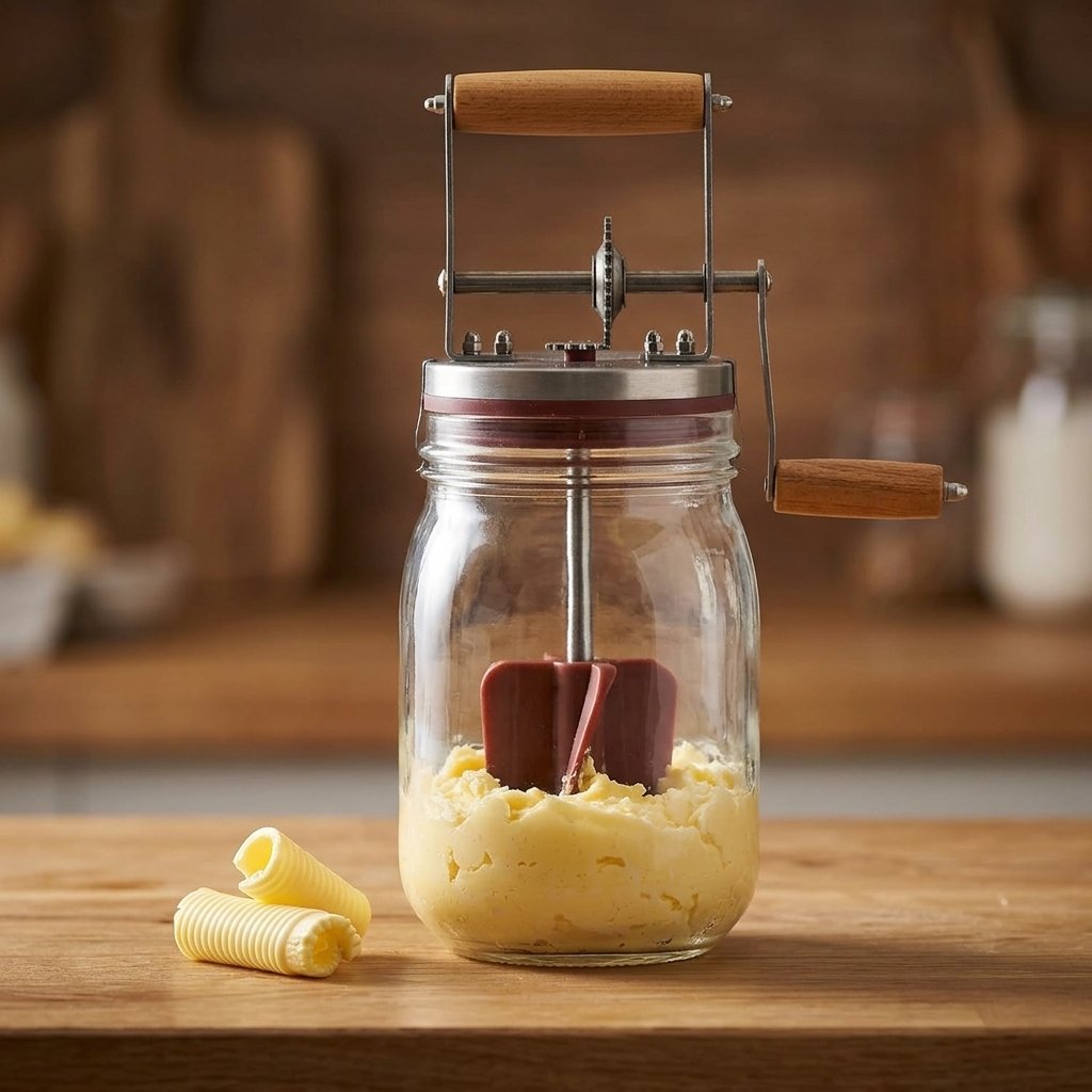 Kilner Vintage Glass Butter Churn