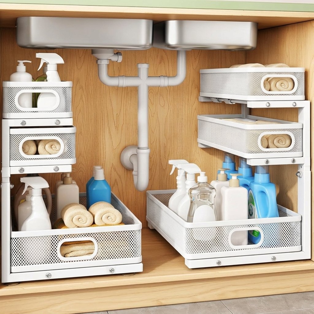 Kitstorack Under Sink Organizer