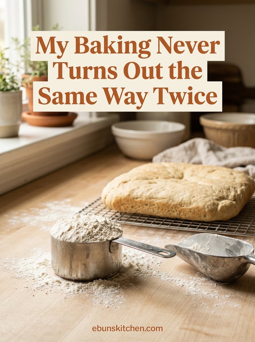 My Baking Never Turns Out the Same Way Twice