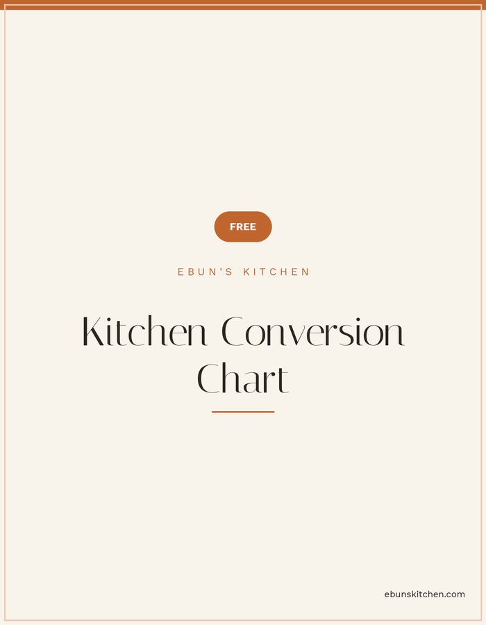Kitchen Conversion Chart