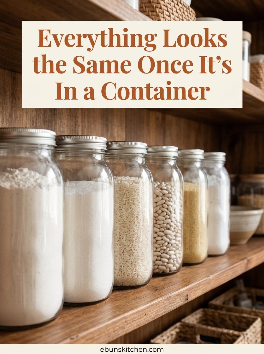Everything Looks the Same Once It’s In a Container