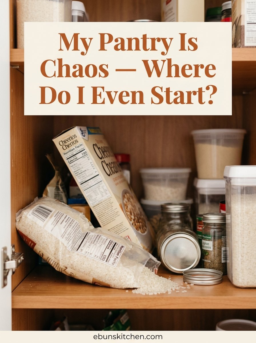 My Pantry Is Chaos — Where Do I Even Start?
