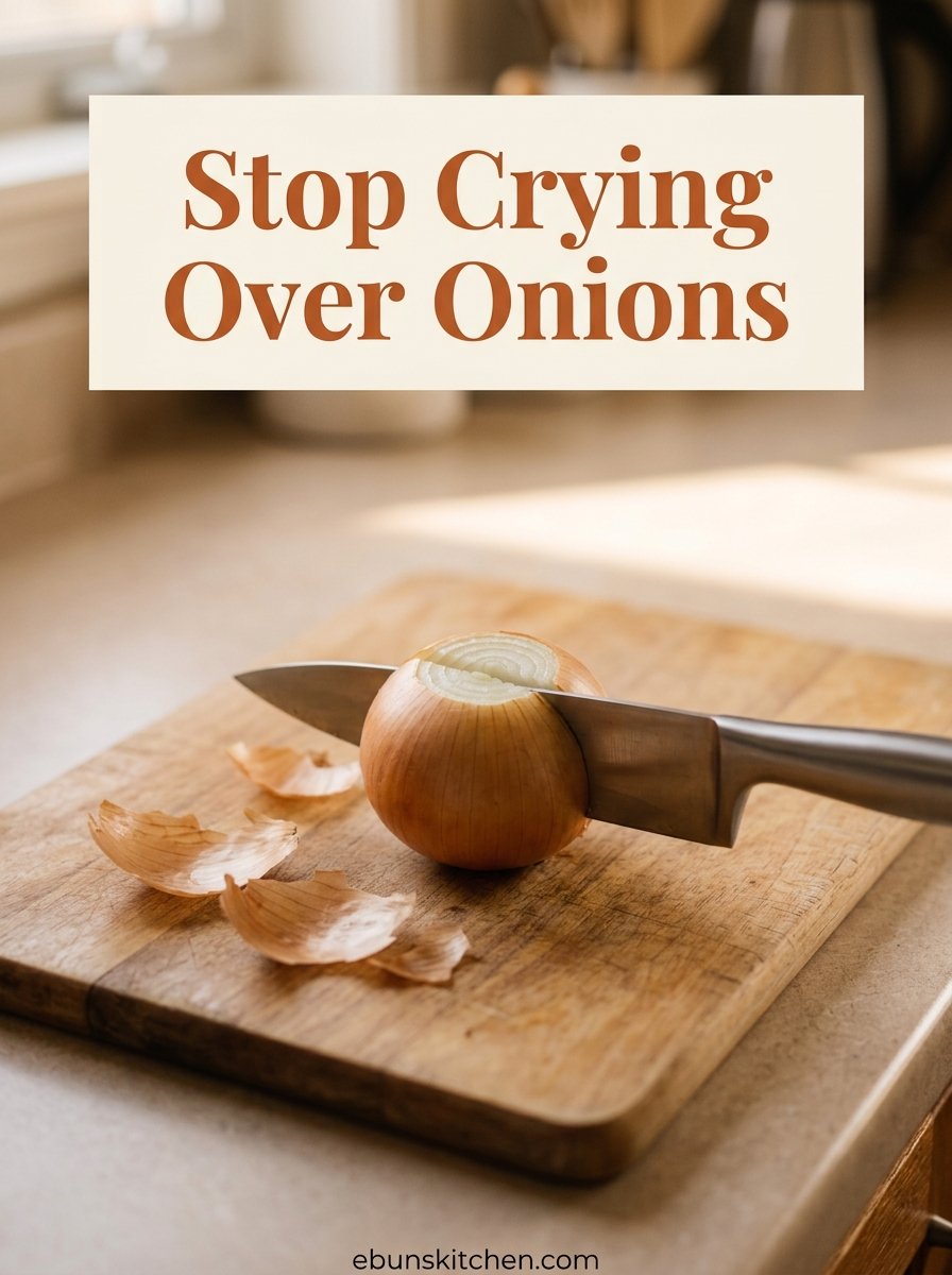 Stop Crying Over Onions