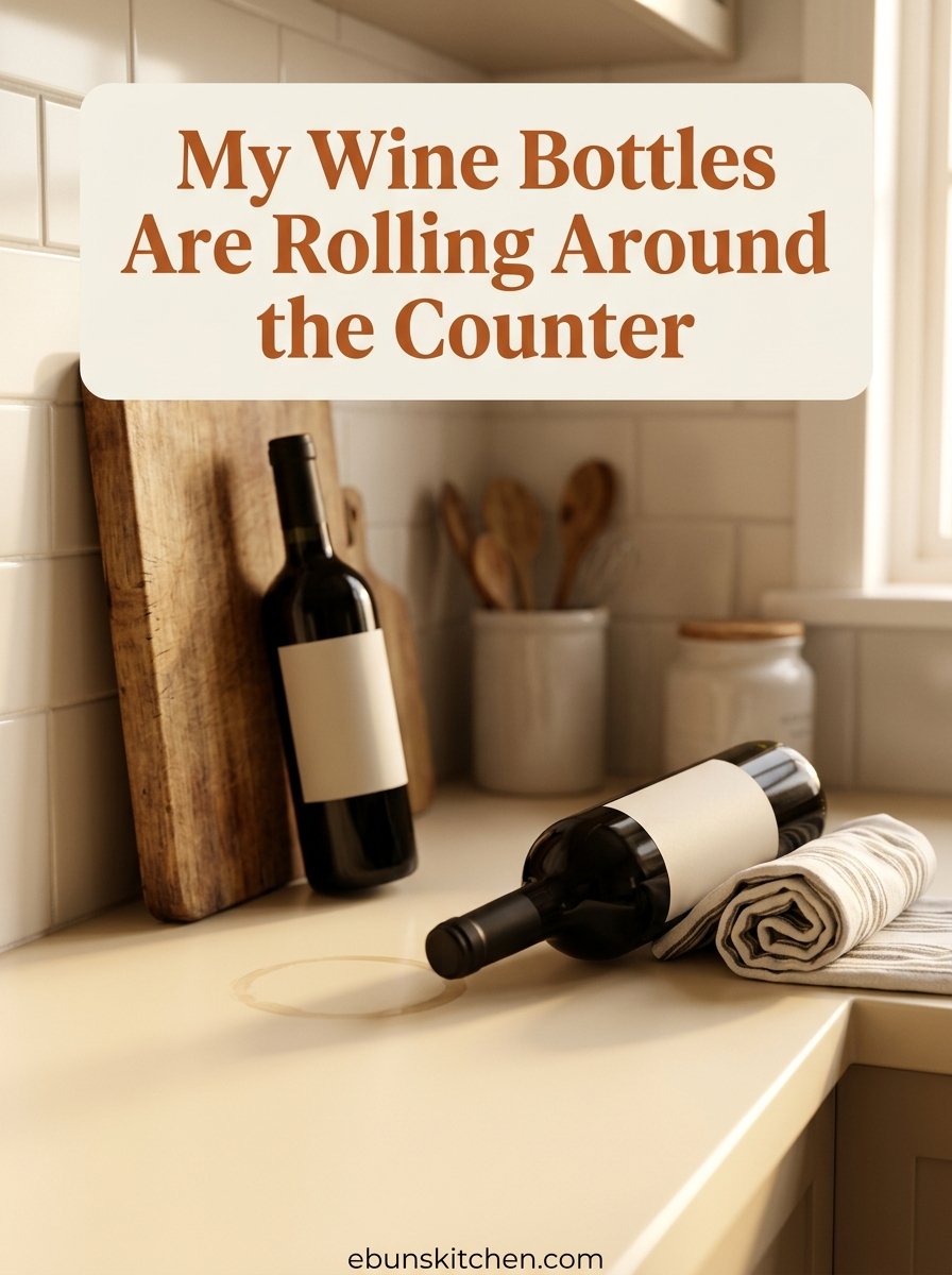 My Wine Bottles Are Rolling Around the Counter
